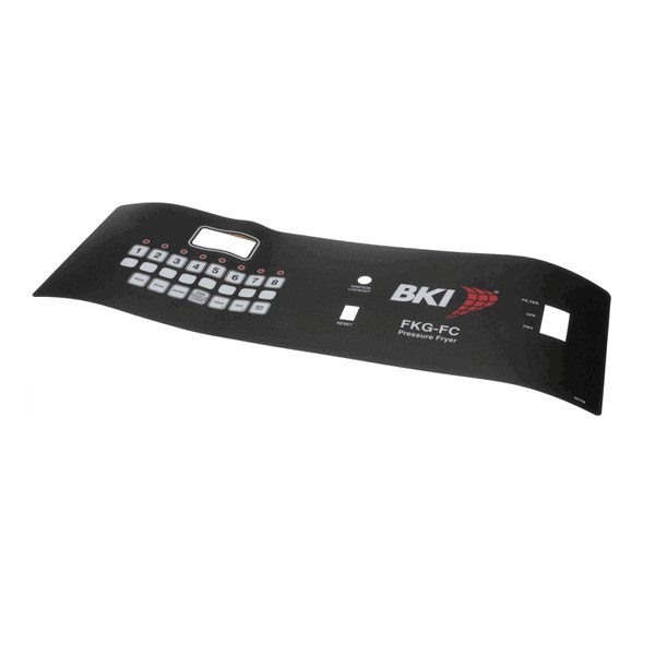 (image for) BKI (Barbeque King) N0708 DECAL, CONTROL PANEL, FKG-FC, BOIL OUT